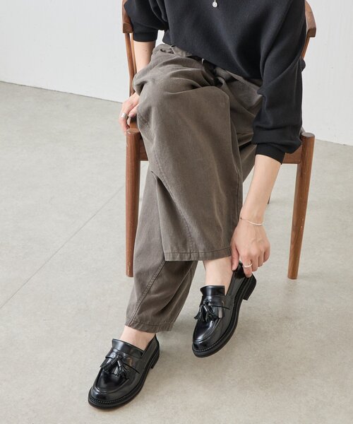 BEARDSLEY(ビアズリー)の「タッセルローファー(ローファー・レディース・ブラウン/ブラック・23cm/24.5cm/23.5cm/22.5cm/24cm)」の3枚目の写真