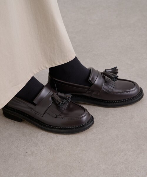 BEARDSLEY(ビアズリー)の「タッセルローファー(ローファー・レディース・ブラウン/ブラック・23cm/24.5cm/23.5cm/22.5cm/24cm)」の18枚目の写真