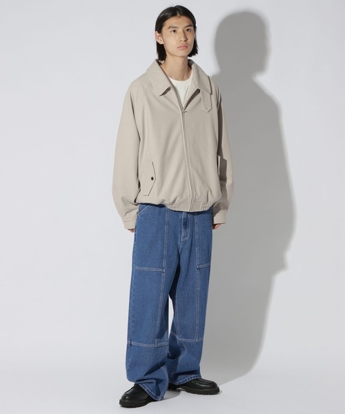 LAKOLE（ラコレ）の「切替ダブルニーデニムパンツ / 1051130（デニムパンツ・メンズ・ブルー/ブラック・LARGE/MEDIUM）」の8枚目の写真