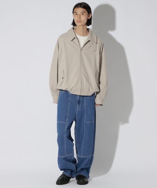 LAKOLE（ラコレ）の「切替ダブルニーデニムパンツ / 1051130（デニムパンツ・メンズ・ブルー/ブラック・LARGE/MEDIUM）」の9枚目の写真