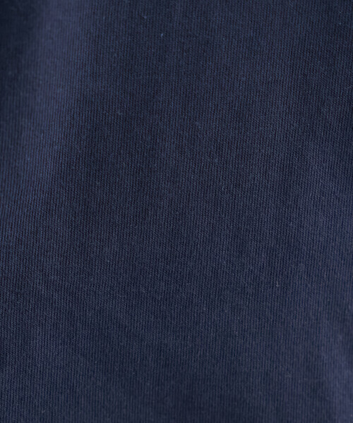 FREAK'S STORE（フリークスストア）の「フロッキープリント カレッジロゴロンT/フロッキーロゴTシャツ（Tシャツ/カットソー・レディース・レッド/ネイビー/オフホワイト・ﾌﾘ-）」の8枚目の写真