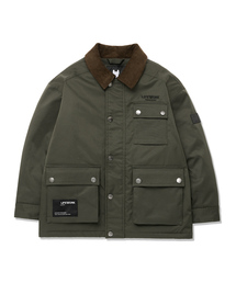 LIFEWORK KIDS（ライフウォークキッズ）の「キッズ) コーデュロイ襟ワークダウンジャケット ジャンパー（ブルゾン）」
