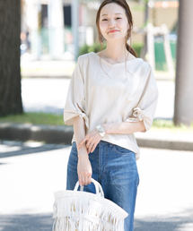 URBAN RESEARCH | UR タイプライター袖リボンブラウス(シャツ/ブラウス)