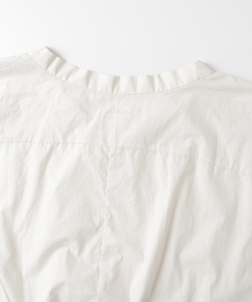 URBAN RESEARCH(アーバンリサーチ)の「UR タイプライター袖リボンブラウス(シャツ/ブラウス・レディース・サックスブルー/オフホワイト/ライトグレー・FREE)」の12枚目の写真