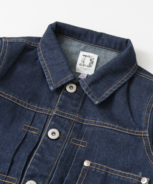 URBAN RESEARCH DOORS(アーバンリサーチドアーズ)の「DOORS デニムジャケット(KIDS)(デニムジャケット・キッズ・インディゴブルー・135/120/105)」の13枚目の写真