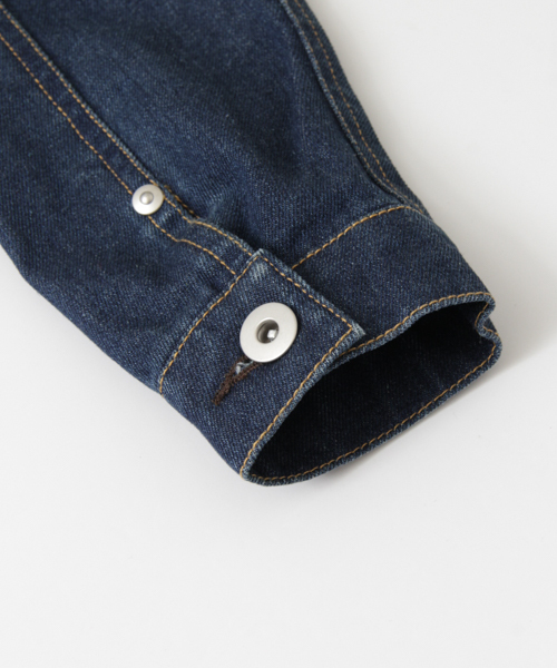 URBAN RESEARCH DOORS(アーバンリサーチドアーズ)の「DOORS デニムジャケット(KIDS)(デニムジャケット・キッズ・インディゴブルー・135/120/105)」の5枚目の写真