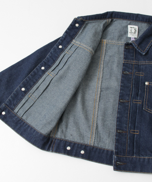 URBAN RESEARCH DOORS(アーバンリサーチドアーズ)の「DOORS デニムジャケット(KIDS)(デニムジャケット・キッズ・インディゴブルー・135/120/105)」の7枚目の写真