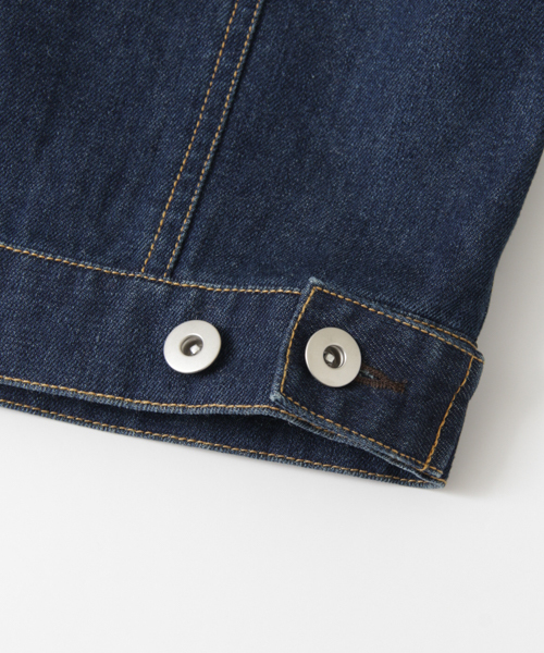 URBAN RESEARCH DOORS(アーバンリサーチドアーズ)の「DOORS デニムジャケット(KIDS)(デニムジャケット・キッズ・インディゴブルー・135/120/105)」の2枚目の写真