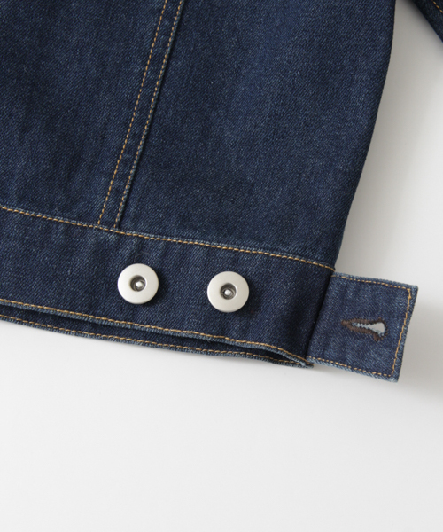 URBAN RESEARCH DOORS(アーバンリサーチドアーズ)の「DOORS デニムジャケット(KIDS)(デニムジャケット・キッズ・インディゴブルー・135/120/105)」の3枚目の写真
