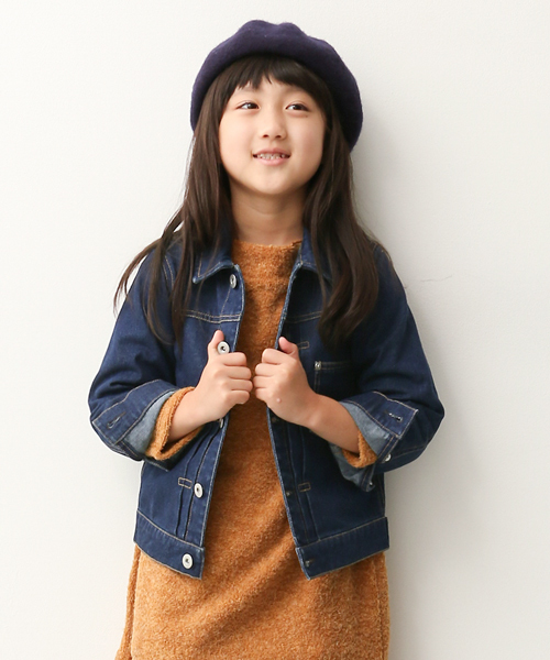 URBAN RESEARCH DOORS(アーバンリサーチドアーズ)の「DOORS デニムジャケット(KIDS)(デニムジャケット・キッズ・インディゴブルー・135/120/105)」の22枚目の写真