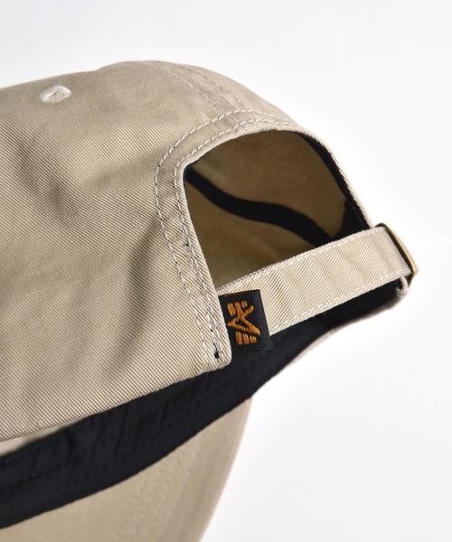 SHIPS GENERAL SUPPLY（シップスジェネラルサプライ）の「ALPHA×SHIPS GENERAL SUPPLY: 別注 ツイルキャップ■（キャップ・メンズ・オフホワイト/ネイビー/ブラック/カーキ/オリーブ・ONE SIZE）」の7枚目の写真