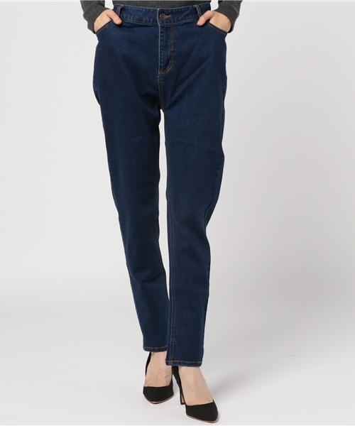 PUNYUS（プニュズ）の「スキニーパンツ（デニムパンツ・レディース・ブラック系その他/ライトインディゴブルー/インディゴブルー/ブルー系その他/ケミカルウォッシュ・3/1/2/4）」の3枚目の写真