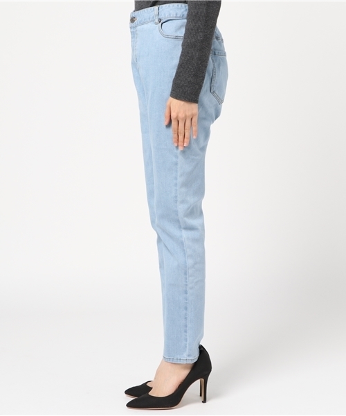 PUNYUS（プニュズ）の「スキニーパンツ（デニムパンツ・レディース・ブラック系その他/ライトインディゴブルー/インディゴブルー/ブルー系その他/ケミカルウォッシュ・3/1/2/4）」の7枚目の写真