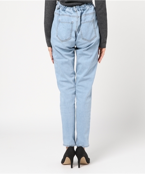 PUNYUS（プニュズ）の「スキニーパンツ（デニムパンツ・レディース・ブラック系その他/ライトインディゴブルー/インディゴブルー/ブルー系その他/ケミカルウォッシュ・3/1/2/4）」の8枚目の写真