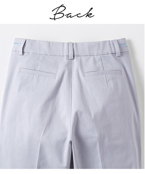 IEDIT(イディット)の「IEDITレーベルコレクション リヨセル混ストレッチ素材の洗練シルエットテーパードパンツ(その他パンツ・レディース・ホワイト/オレンジ・9/10/6/8/5/7/16/13/15 /4/3/1/2/11)」の6枚目の写真