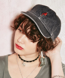 HYSTERIC GLAMOUR | DEVIL WOMAN刺繍 DENIMキャップ(キャップ)