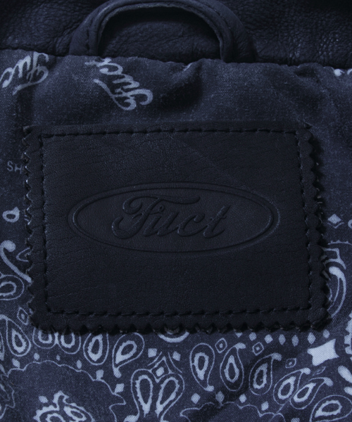 fuct（ファクト）の「SSDD RIDERS LEATHER JACKET （ライダース