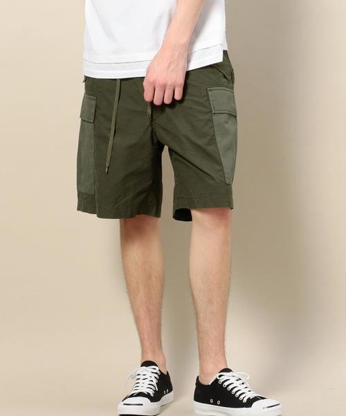 BEAUTY&YOUTH UNITED ARROWS(ビューティーアンドユースユナイテッドアローズ)の「<YARDAGE> ARMY WIDE SRT/ショーツ ◆(その他パンツ・メンズ・オリーブ・MEDIUM/SMALL)」の12枚目の写真