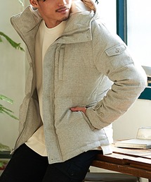 CavariA（キャバリア）の「『CavariA/キャバリア』フード付きダウンジャケット（ダウンジャケット/コート）」