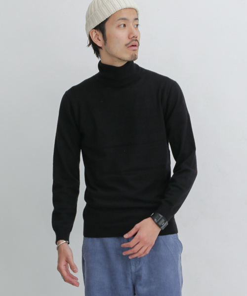 URBAN RESEARCH Sonny Label（アーバンリサーチサニーレーベル）の「もちもちタートル（ニット/セーター・メンズ・ブラック/ネイビー/グレー/ボルドー/その他1・LARGE/MEDIUM）」の2枚目の写真