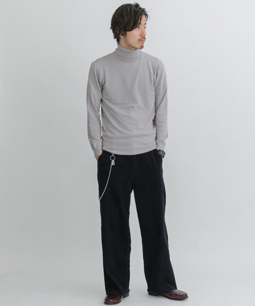 URBAN RESEARCH Sonny Label（アーバンリサーチサニーレーベル）の「もちもちタートル（ニット/セーター・メンズ・ブラック/ネイビー/グレー/ボルドー/その他1・LARGE/MEDIUM）」の13枚目の写真