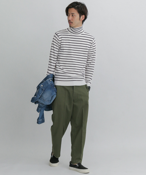 URBAN RESEARCH Sonny Label（アーバンリサーチサニーレーベル）の「もちもちタートル（ニット/セーター・メンズ・ブラック/ネイビー/グレー/ボルドー/その他1・LARGE/MEDIUM）」の19枚目の写真