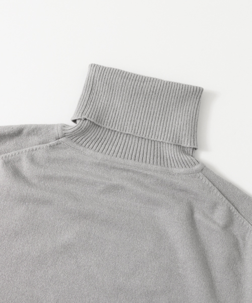 URBAN RESEARCH Sonny Label（アーバンリサーチサニーレーベル）の「もちもちタートル（ニット/セーター・メンズ・ブラック/ネイビー/グレー/ボルドー/その他1・LARGE/MEDIUM）」の21枚目の写真