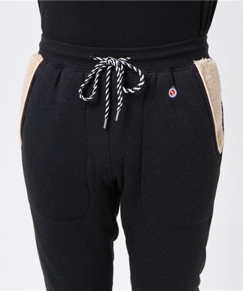 OUTDOOR PRODUCTS（アウトドアプロダクツ）の「裏ボアスウェットパンツ（その他パンツ・メンズ・ネイビー/杢グレー/スミクロ/ブラック・MEDIUM/LARGE/X-LARGE）」の7枚目の写真