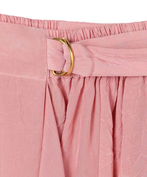 08sircus(ゼロエイトサーカス)の「08 SIRCUS レーヨンスカート(スカート・レディース・ピンク・0/1)」の2枚目の写真