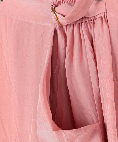 08sircus(ゼロエイトサーカス)の「08 SIRCUS レーヨンスカート(スカート・レディース・ピンク・0/1)」の7枚目の写真