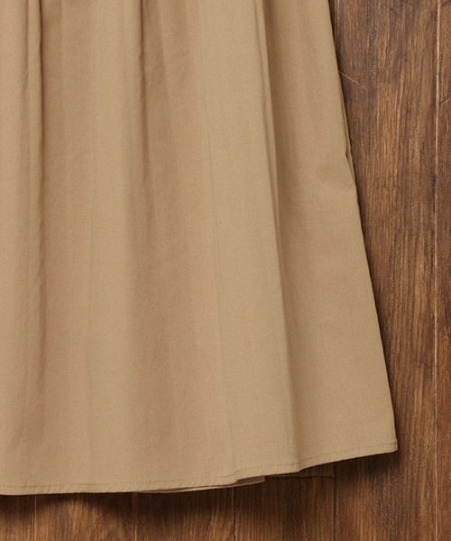 LBC（エルビーシー）の「消しプリーツロングスカート（スカート・レディース・ブラック/ベージュ・MEDIUM）」の6枚目の写真