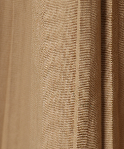 LBC（エルビーシー）の「消しプリーツロングスカート（スカート・レディース・ブラック/ベージュ・MEDIUM）」の7枚目の写真