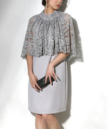 classicalelf | 結婚式＆二次会に★レースショールセットアップパーティードレス　ワンピース(ドレス)