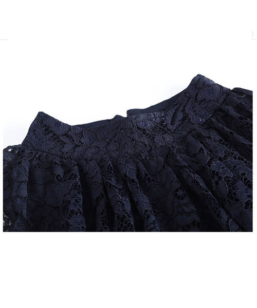 classicalelf（クラシカルエルフ）の「結婚式＆二次会に★レースショールセットアップパーティードレス　ワンピース（ドレス・レディース・ブラック/ベージュ/ネイビー/グレー/ピンク/イエロー・SMALL/MEDIUM/LARGE/X-LARGE/XX-LARGE）」の19枚目の写真