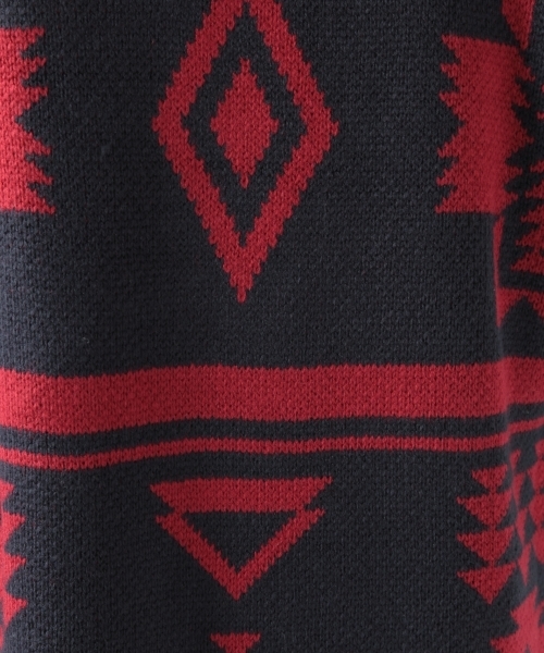 BAYFLOW(ベイフロー)の「フード付きジャガードカーディガン 18AW(カーディガン/ボレロ・レディース・ブラック/ベージュ/ネイビー・SMALL/MEDIUM)」の19枚目の写真