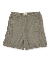 fran de lingerie | teddy knit テディニット ケーブル編みショートパンツ(ルームウェア/パジャマ)
