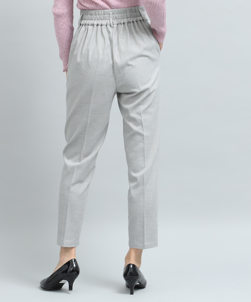 VIS(ビス)の「メタル付裏起毛テーパードパンツ(その他パンツ・レディース・ブラック/ブラック系その他/グレー/ブラウン・S/M/L)」の14枚目の写真