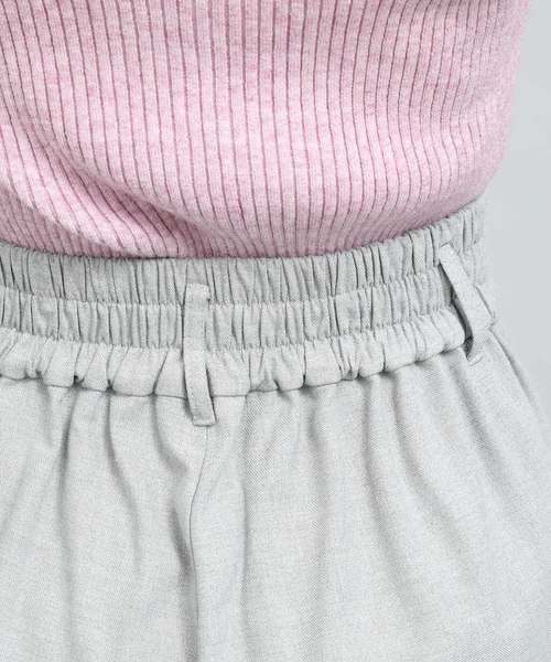 VIS(ビス)の「メタル付裏起毛テーパードパンツ(その他パンツ・レディース・ブラック/ブラック系その他/グレー/ブラウン・S/M/L)」の8枚目の写真