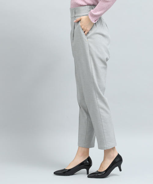 VIS(ビス)の「メタル付裏起毛テーパードパンツ(その他パンツ・レディース・ブラック/ブラック系その他/グレー/ブラウン・S/M/L)」の16枚目の写真
