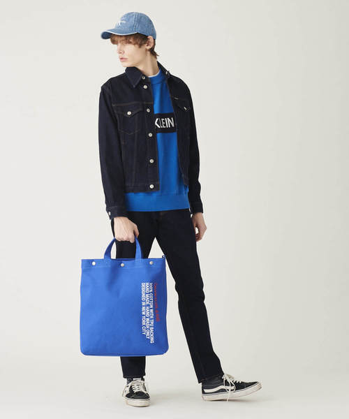 Calvin Klein Jeans(カルヴァンクラインジーンズ)の「デニム ジャケット(デニムジャケット・メンズ・ネイビー・S/M/L/XL)」の5枚目の写真