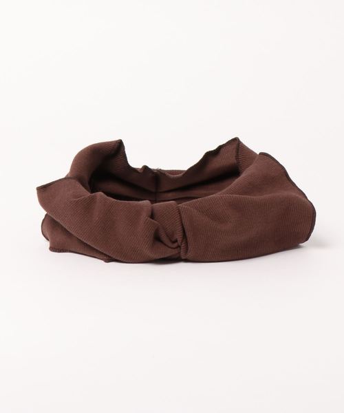 apres jour（アプレジュール）の「【apres jour×ARIAZ】BIGリボンリブターバン（ヘアバンド・レディース・ブラック/アイボリー/モカ/ダークブラウン・FREE）」の8枚目の写真