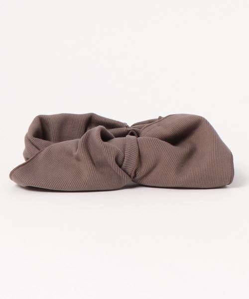 apres jour（アプレジュール）の「【apres jour×ARIAZ】BIGリボンリブターバン（ヘアバンド・レディース・ブラック/アイボリー/モカ/ダークブラウン・FREE）」の9枚目の写真