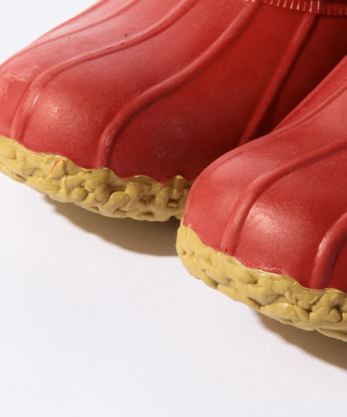 L.L.Bean（エルエルビーン）の「L.L.Bean×BEAMS / 別注 メイン ハンティング シュー（レインシューズ・レディース・レッド/グリーン系その他/ネイビー・5-B/6-B/8-B/7-B）」の6枚目の写真