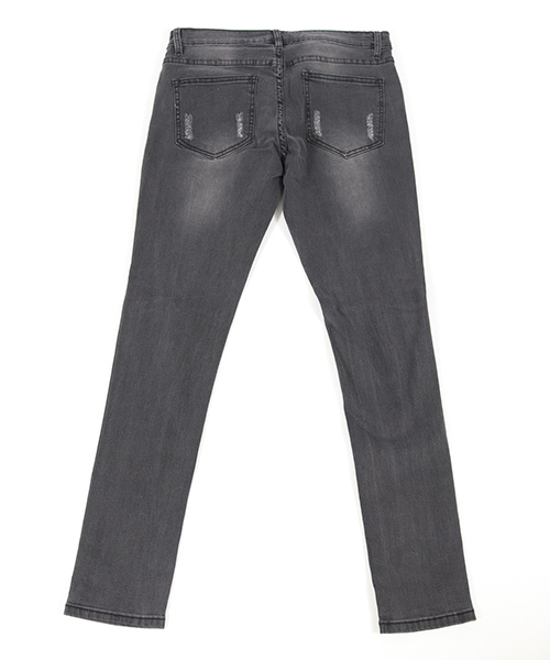 CAMBIO(カンビオ)の「mp7006-Grange Stretch Skinny Denim Pants スキニーデニムパンツ(デニムパンツ・メンズ・ライトグレー/ブラック/グレー・S/M/L)」の18枚目の写真
