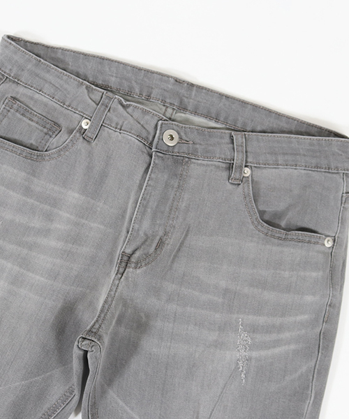 CAMBIO(カンビオ)の「mp7006-Grange Stretch Skinny Denim Pants スキニーデニムパンツ(デニムパンツ・メンズ・ライトグレー/ブラック/グレー・S/M/L)」の21枚目の写真