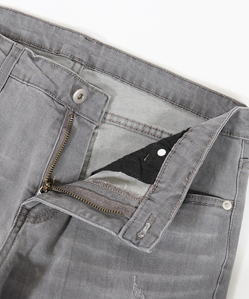 CAMBIO(カンビオ)の「mp7006-Grange Stretch Skinny Denim Pants スキニーデニムパンツ(デニムパンツ・メンズ・ライトグレー/ブラック/グレー・S/M/L)」の22枚目の写真