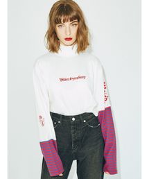 jouetie | スイッチスリーブロンT(Tシャツ/カットソー)