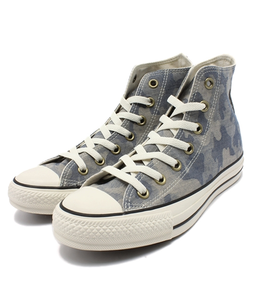 CONVERSE(コンバース)の「ALL STAR JACQUARDCAMO HI/オールスター ジャガードカモ HI(スニーカー・メンズ・カーキ/ベージュ/ネイビー・5.5/3.5/9.5/6/9/11.5/8.5/6.5/7.5/3/4/10.5/4.5/7/8/5)」の3枚目の写真
