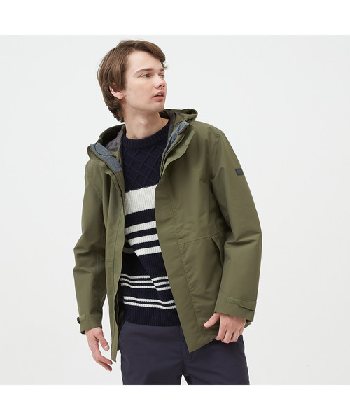 AIGLE(エーグル)の「透湿防水 シティマウンテン パーカー ジャケット(マウンテンパーカー)」|カーキ