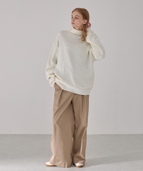 極美品FEAR OF GOD エターナル ハイネック ウール ニット セーターM EMMA CLOTHES（エマクローズ）の「マッドモール オーバーサイズ
